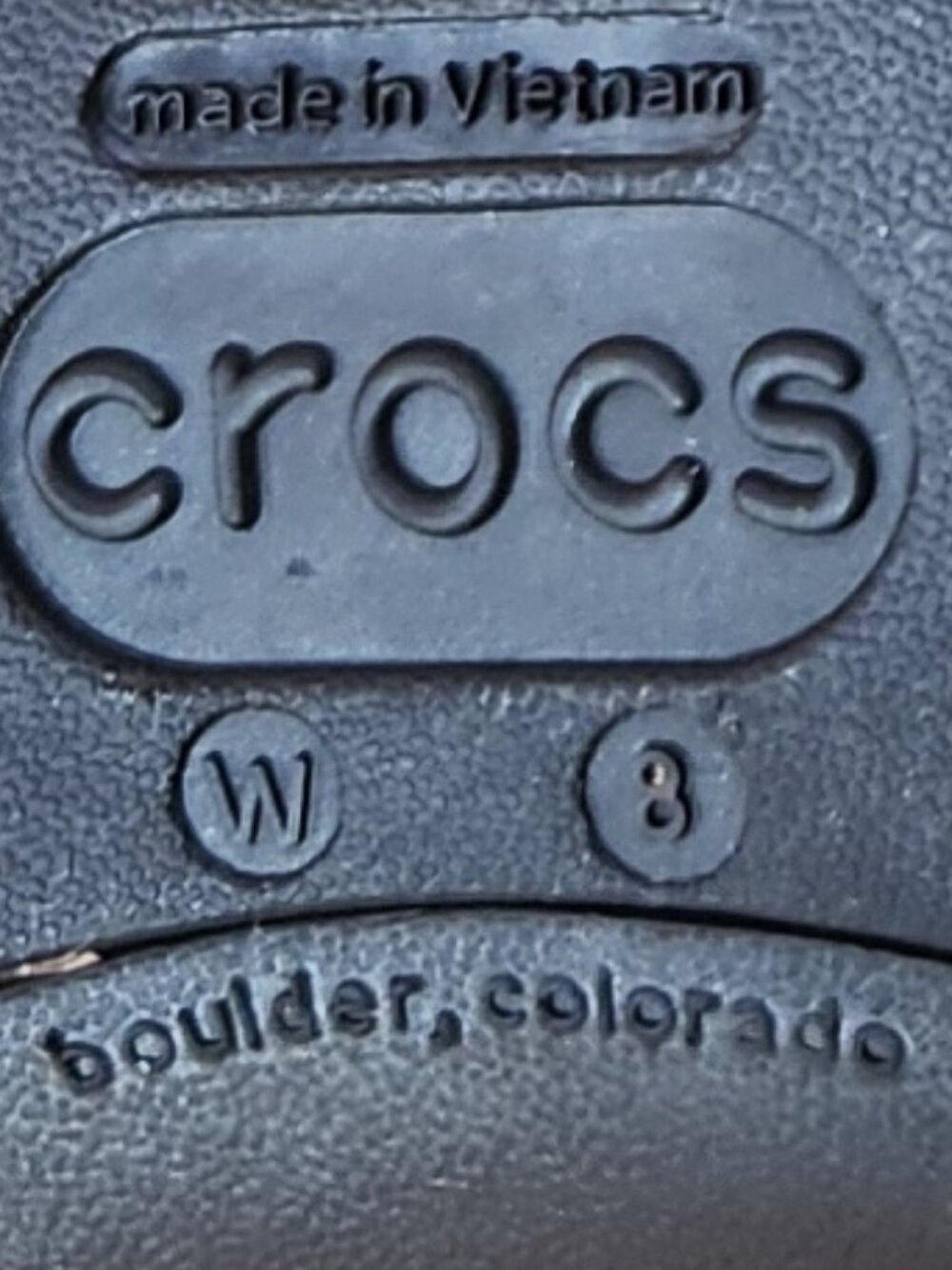 Crocs Alice Work Womens Black Mary Jane Ballet Flat Shoes Size 8 - Picture 9 of 9